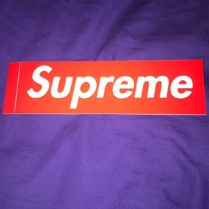 Supreme Sticker